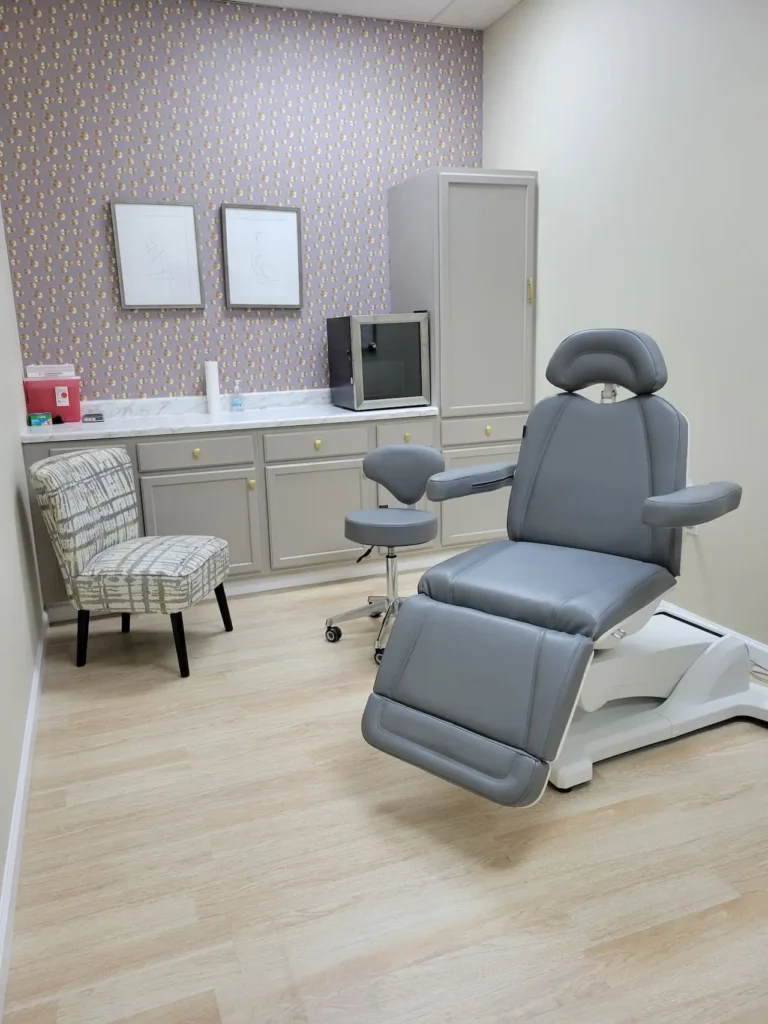 treatment room for botox and injectable services bel air md