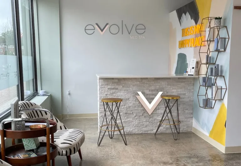 Denville NJ Evolve Med Spa Front desk