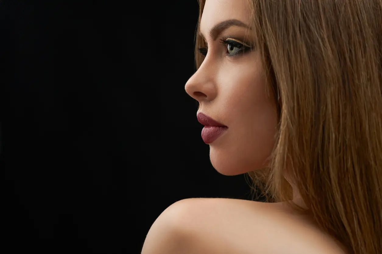 Lip filler results on first time client